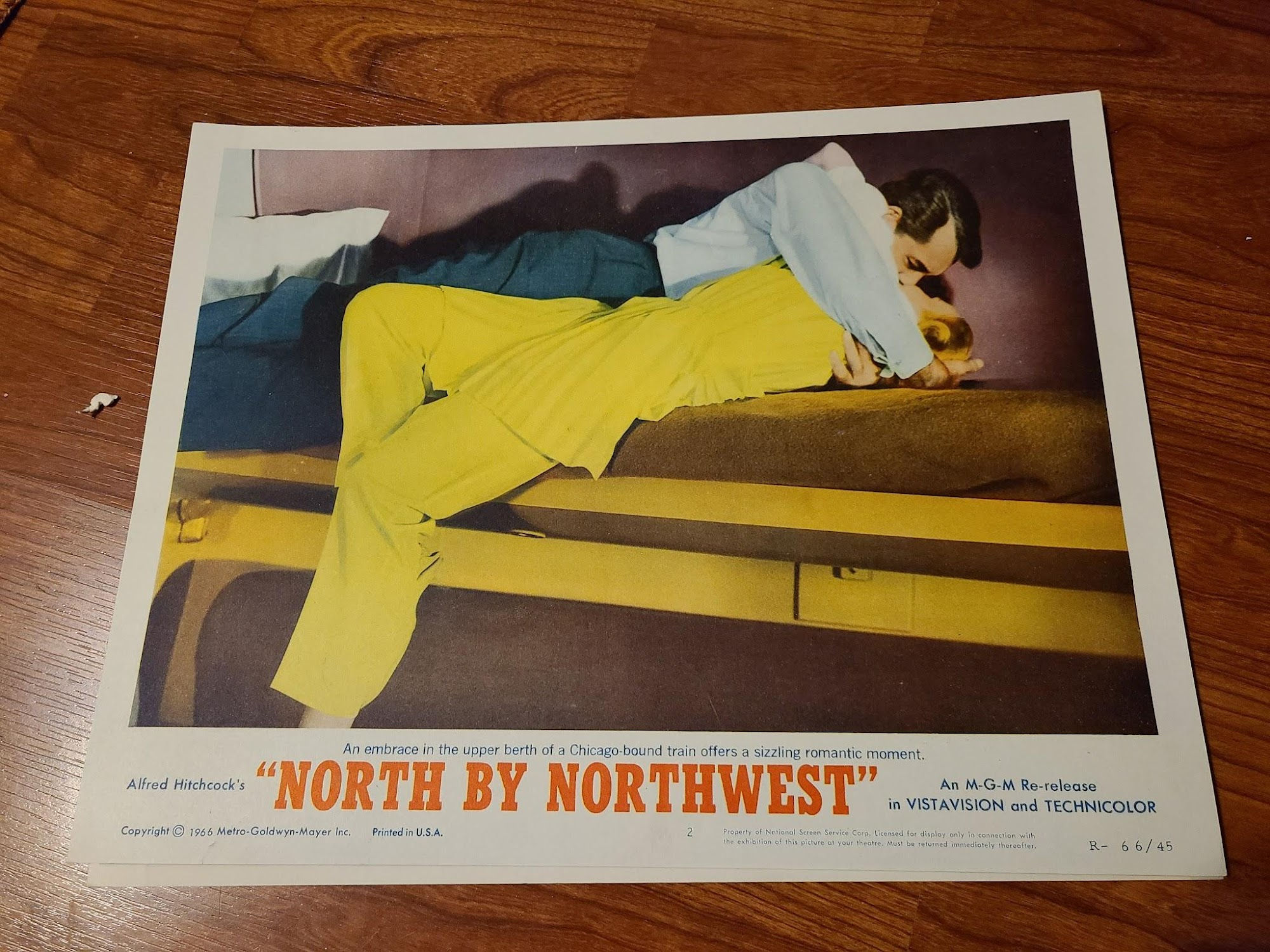 North By Northwest 1959 General Lobby Cards