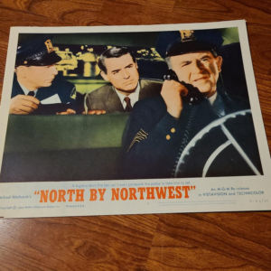 North By Northwest 1959 General Lobby Cards