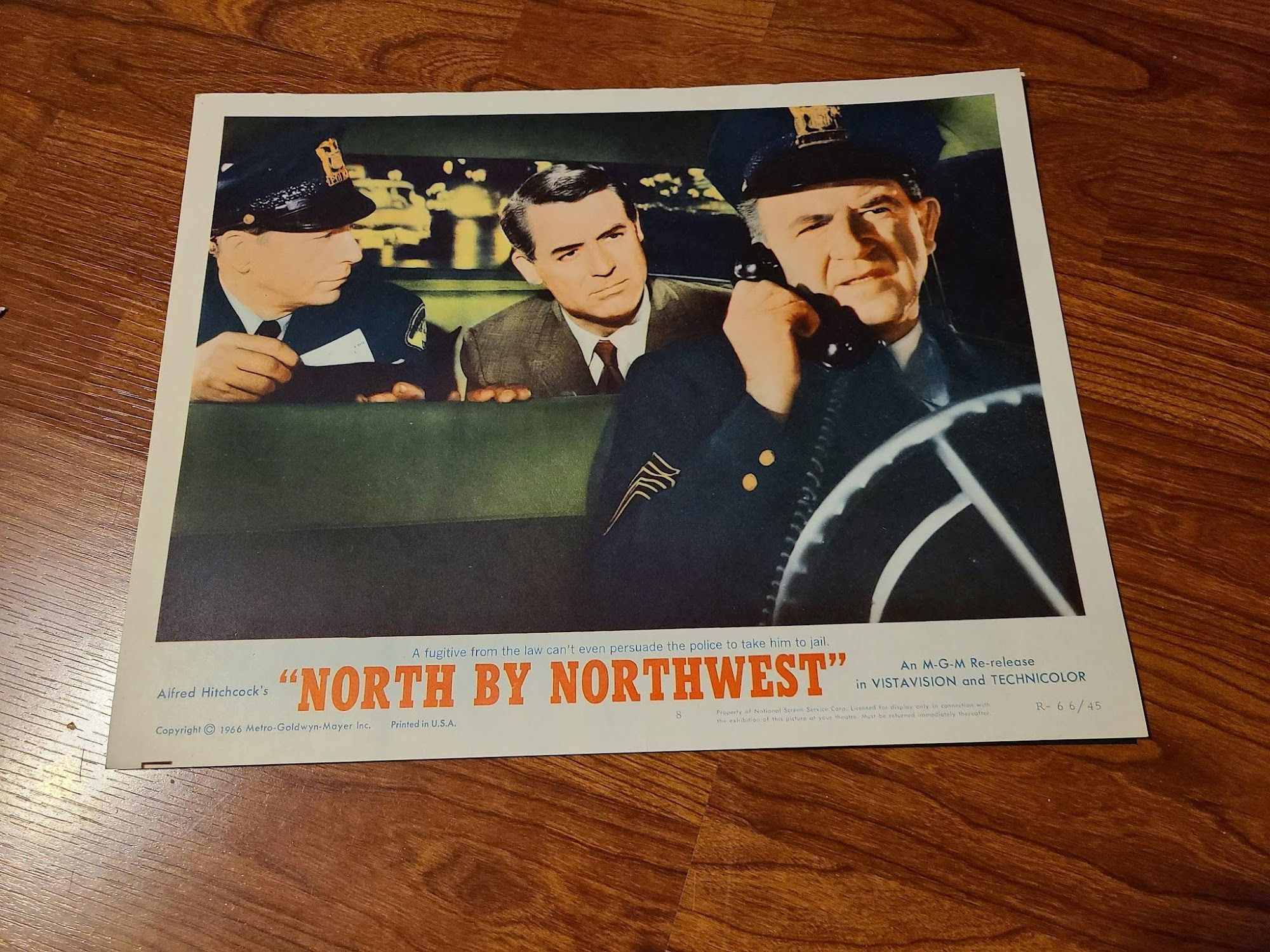 North By Northwest 1959 General Lobby Cards