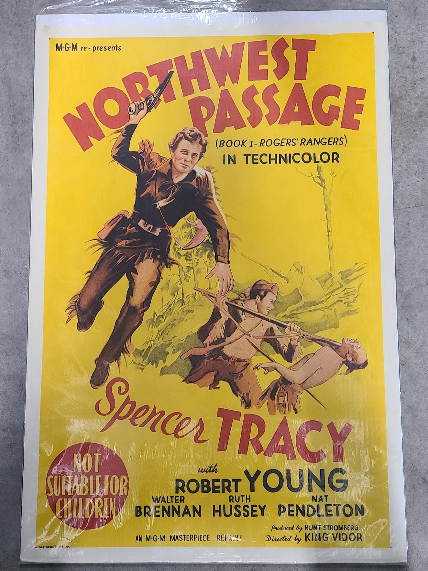 Northwest Passage 1940 1 Sheets/US
