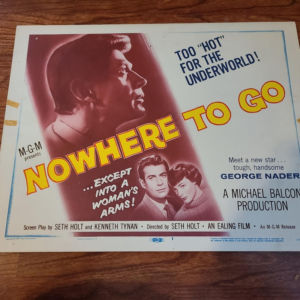 Nowhere To Go 1959 Title Cards
