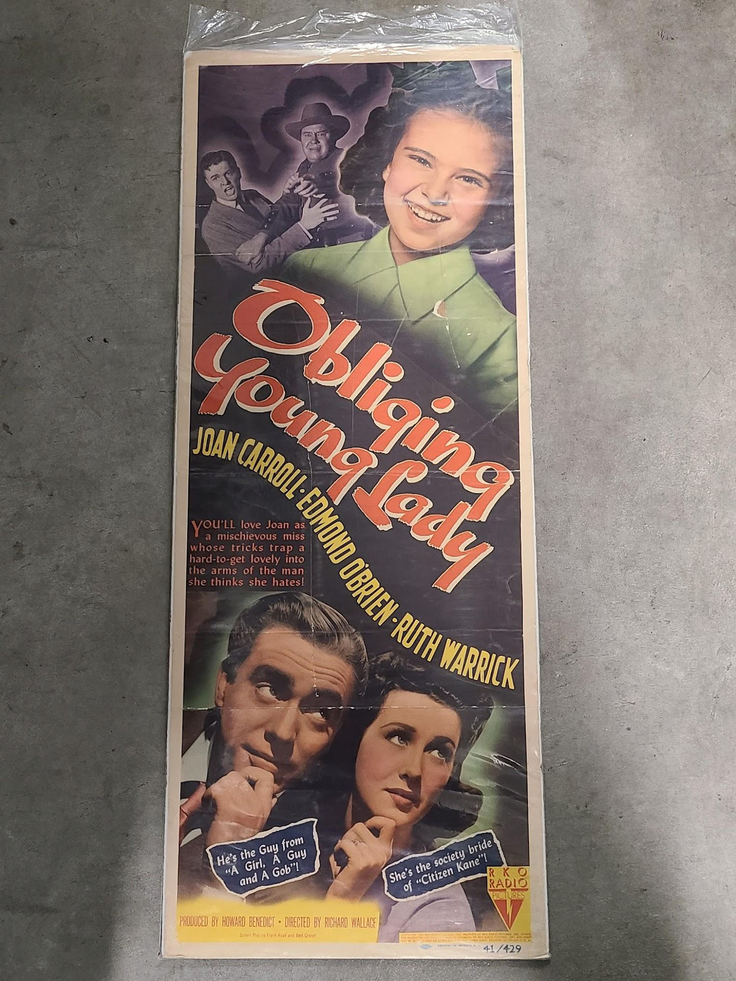 Obliging Young Lady 1941 Inserts