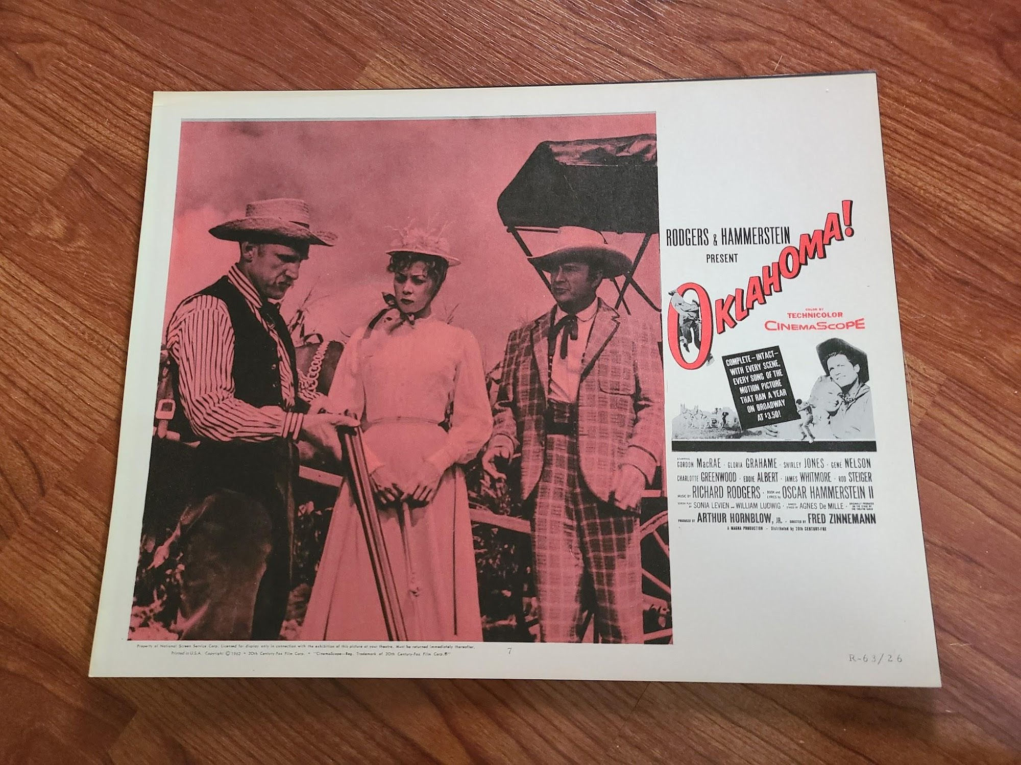 Oklahoma 1955 General Lobby Cards