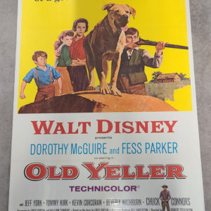Old Yeller 1957 1 Sheets/US