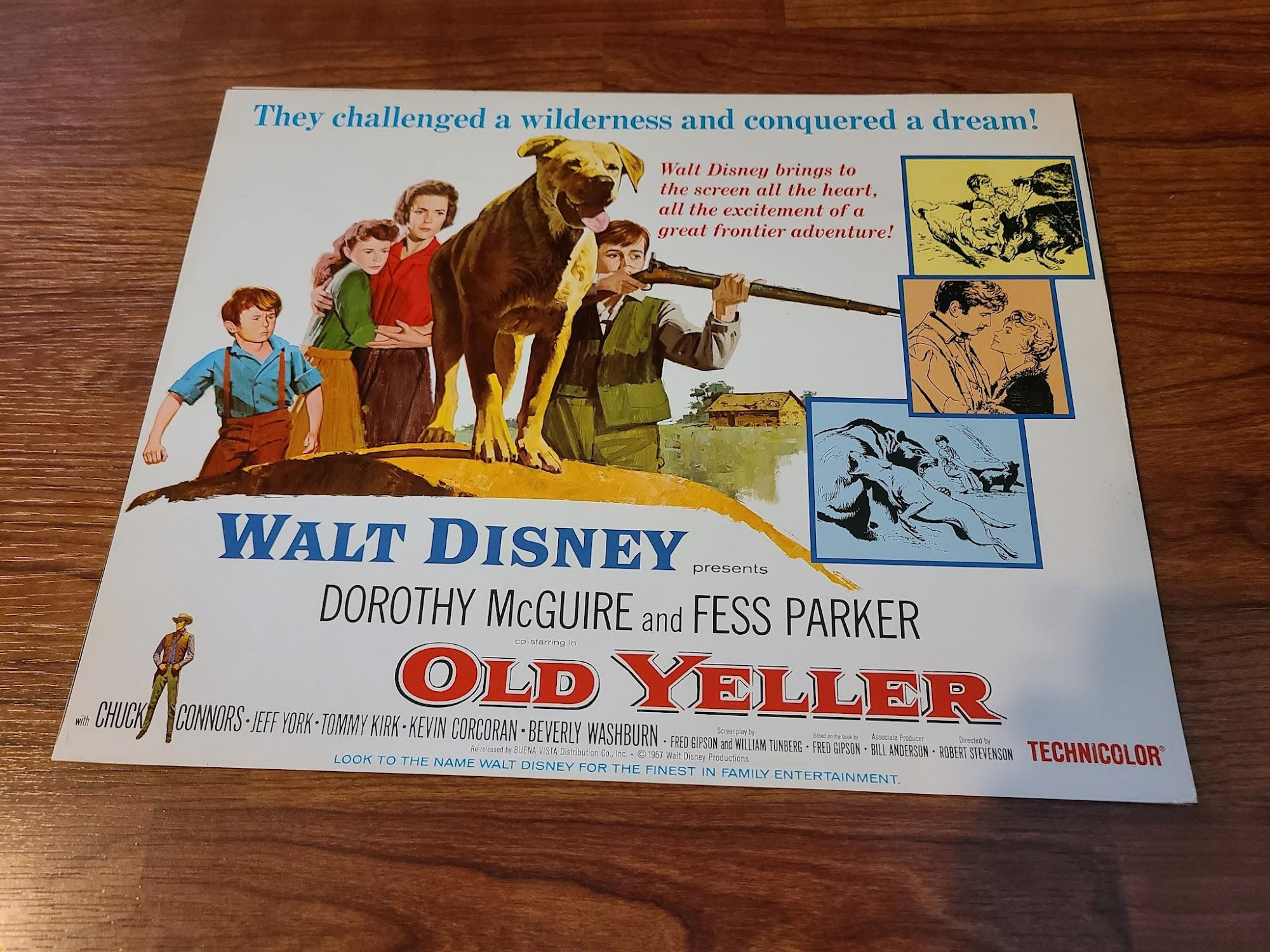 Old Yeller 1957 Title Cards