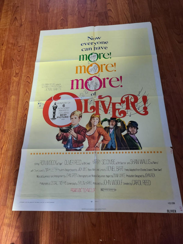 Oliver 1968 1 Sheets/US