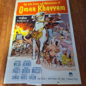 Omar Khayyam 1957 1 Sheets/US