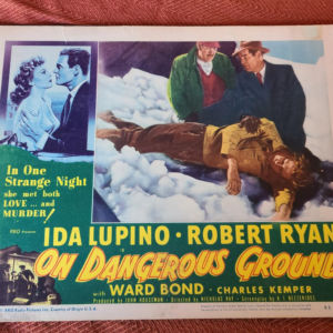 On Dangerous Ground 1951 General Lobby Cards