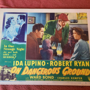 On Dangerous Ground 1951 General Lobby Cards
