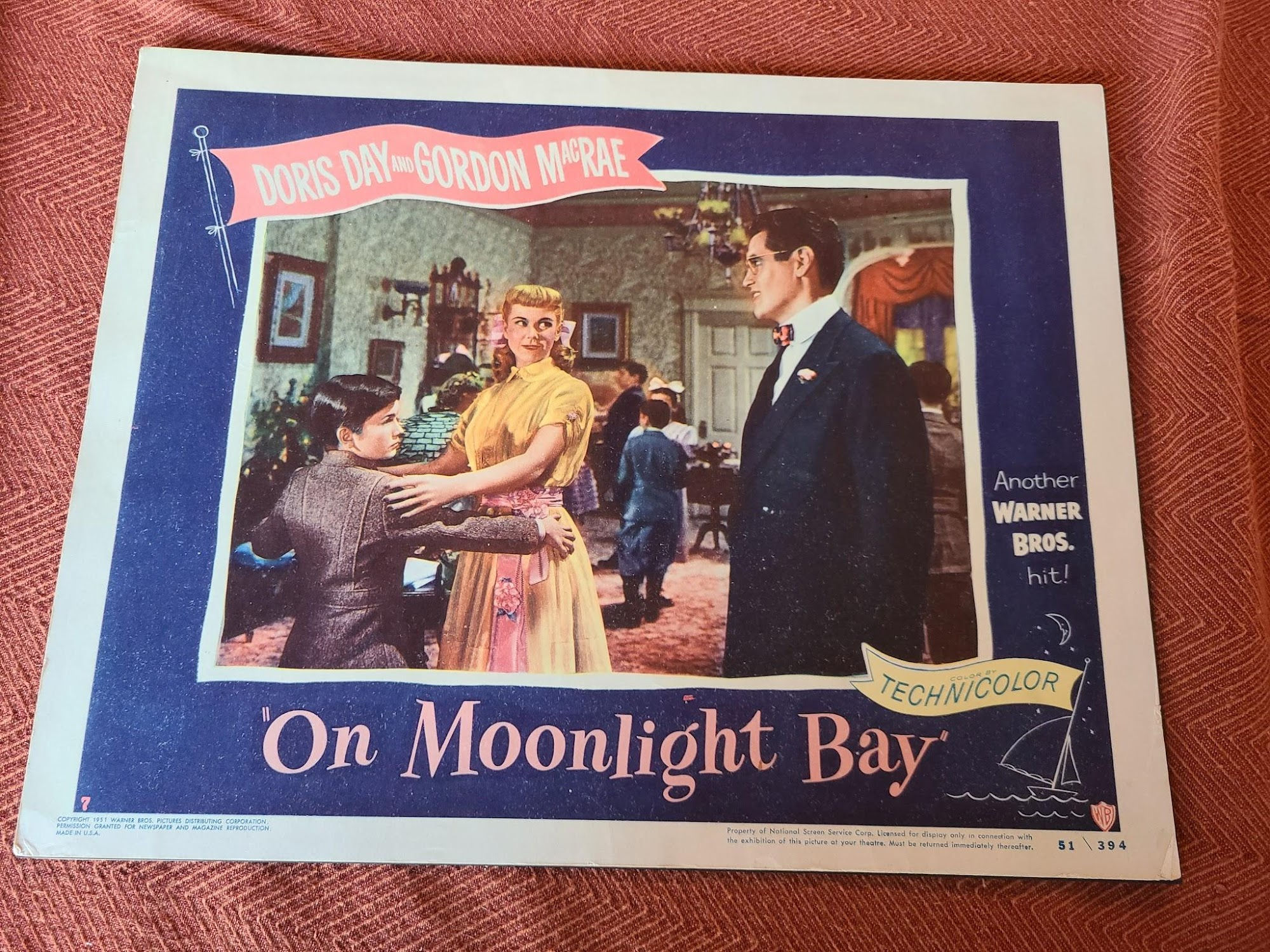 On Moonlight Bay 1951 General Lobby Cards