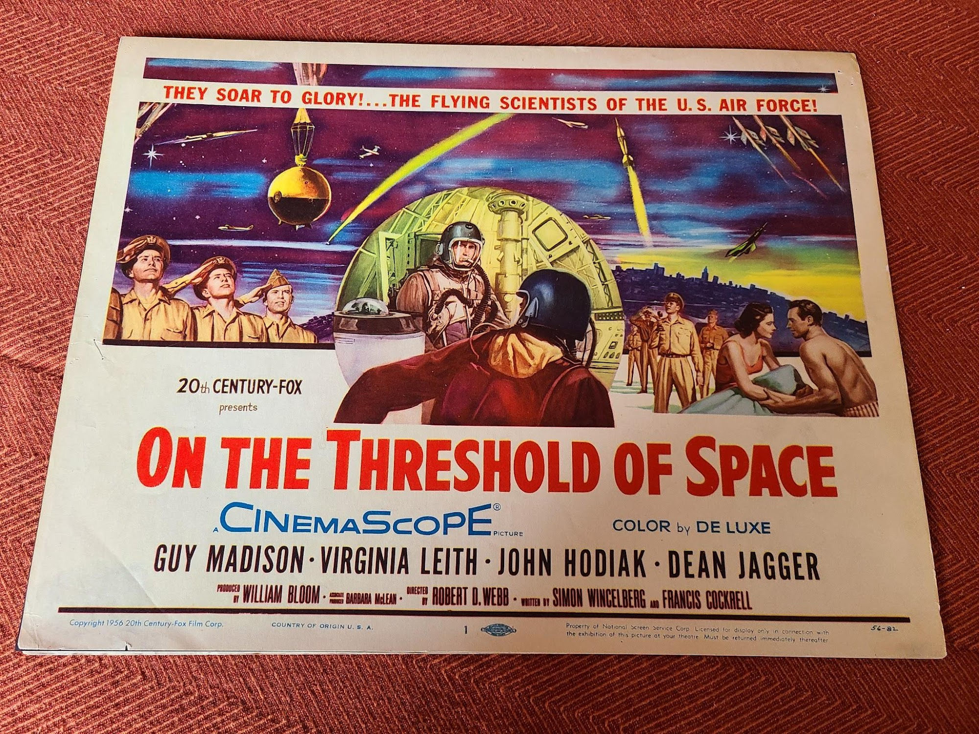 On The Threshold Of Space 1956 Scifi/Horror