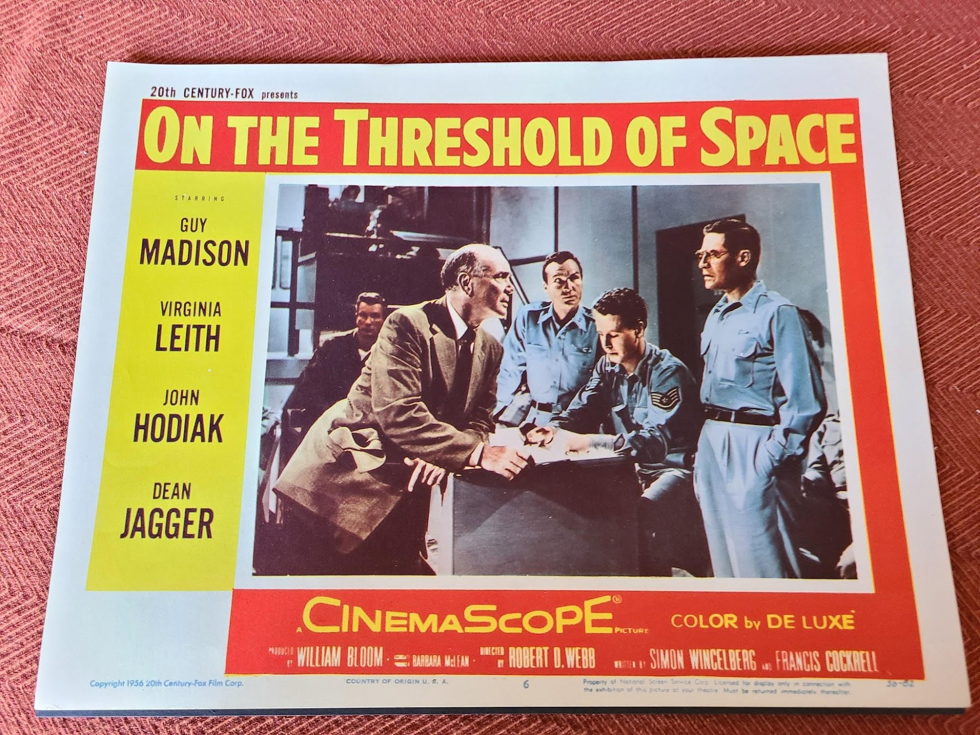 On The Threshold Of Space 1956 Scifi/Horror