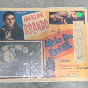 On The Waterfront 1954 Mexican Lobby Cards