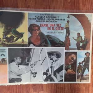 Once Uopn A Time In The West 1969 Mexican Lobby Cards