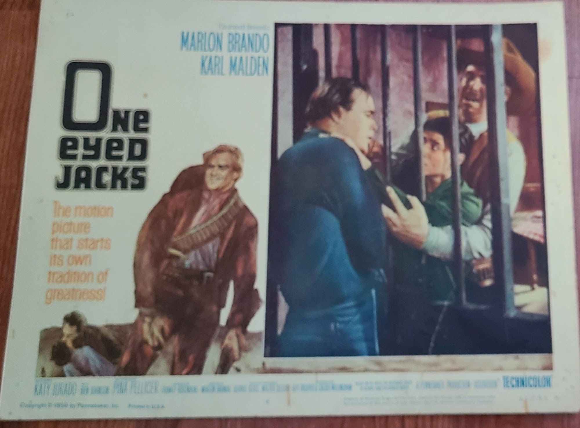 One Eyed Jacks 1961 Western Lobby Cards