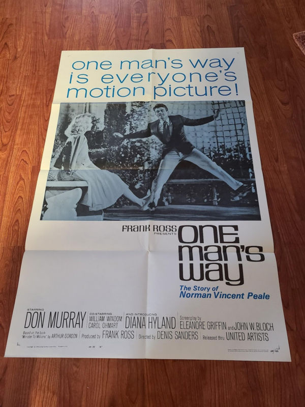 One Man's Way 1964 1 Sheets/US
