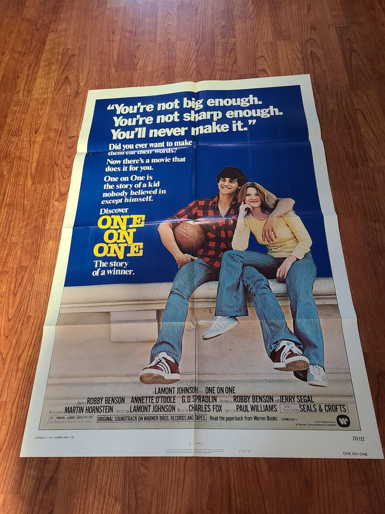 One On One 1977 1 Sheets/US