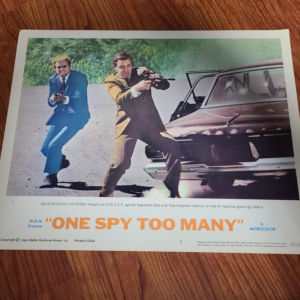 One Spy Too Many 1966 General Lobby Cards