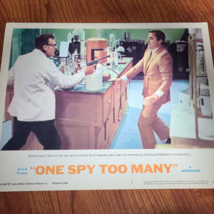One Spy Too Many 1966 General Lobby Cards