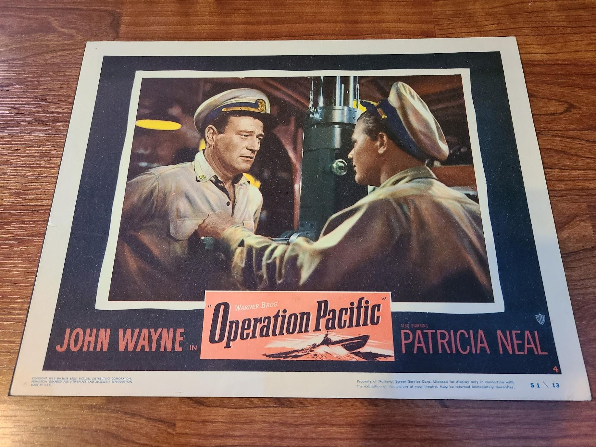 Operation Pacific 1951 Military/Aviation Lobby Cards