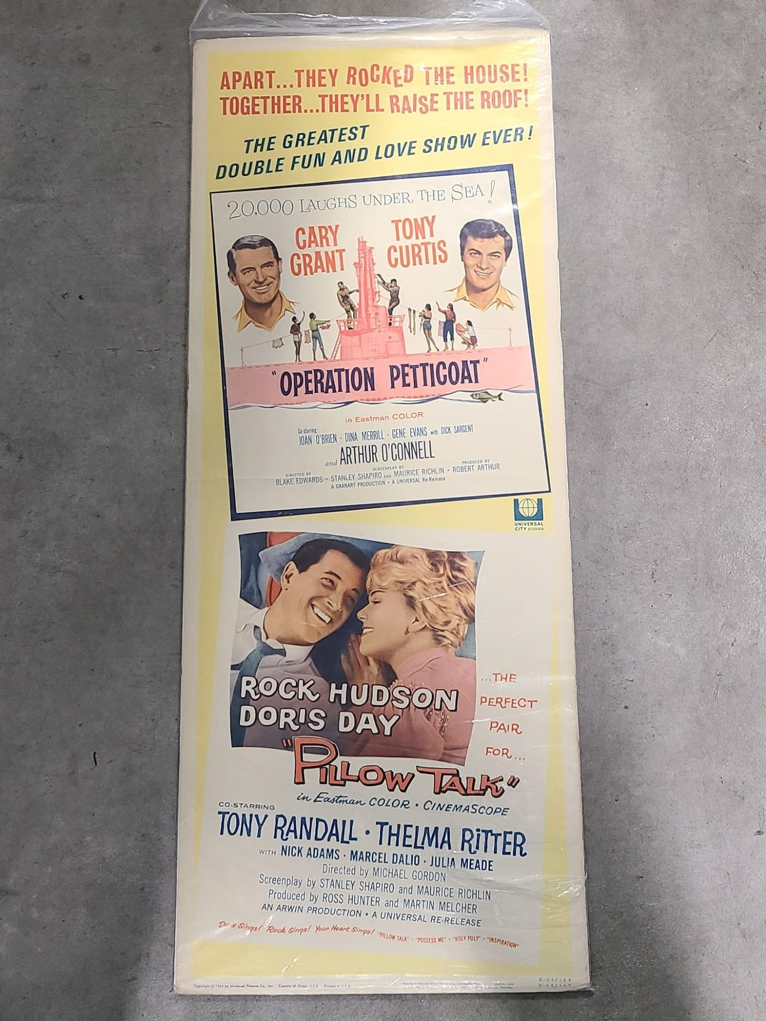 Operation Petticoat/ Pillow Talk 1964 Inserts