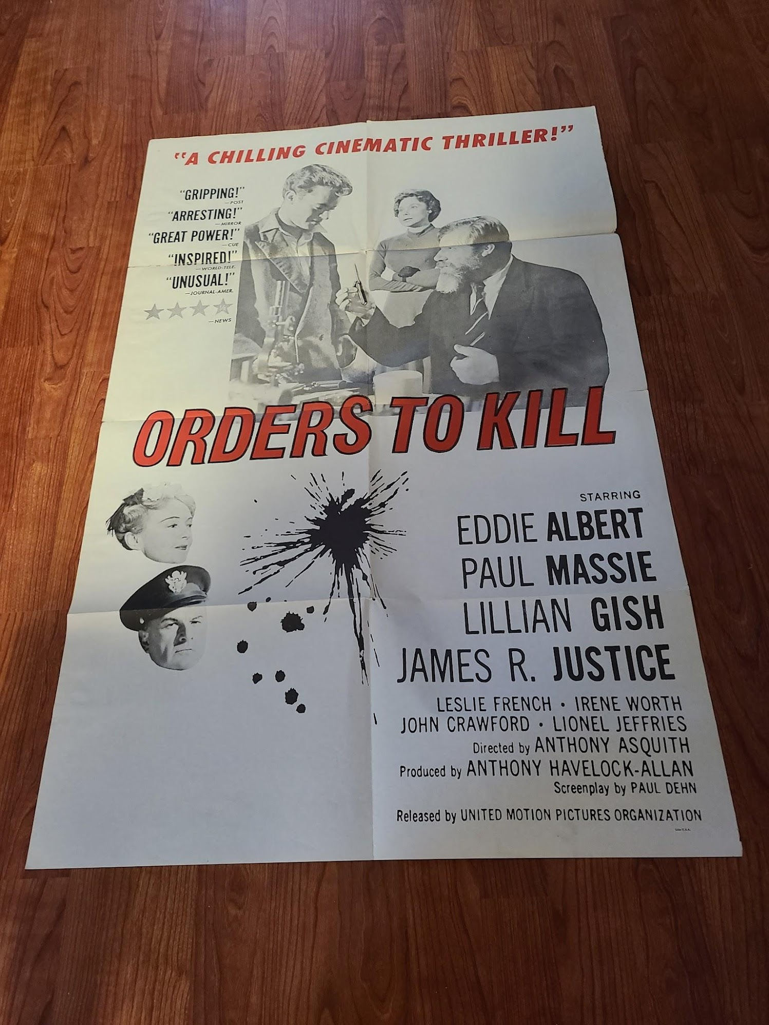 Orders to Kill 1958 1 Sheets/US