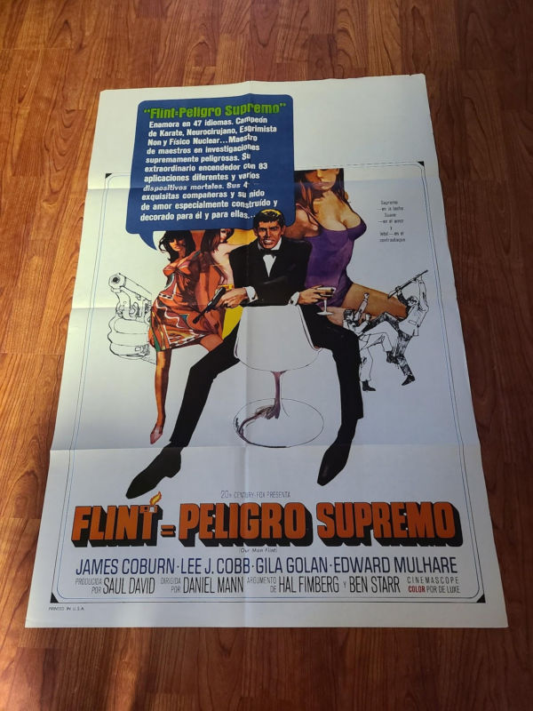 Our Man Flint 1966 1 Sheets/US