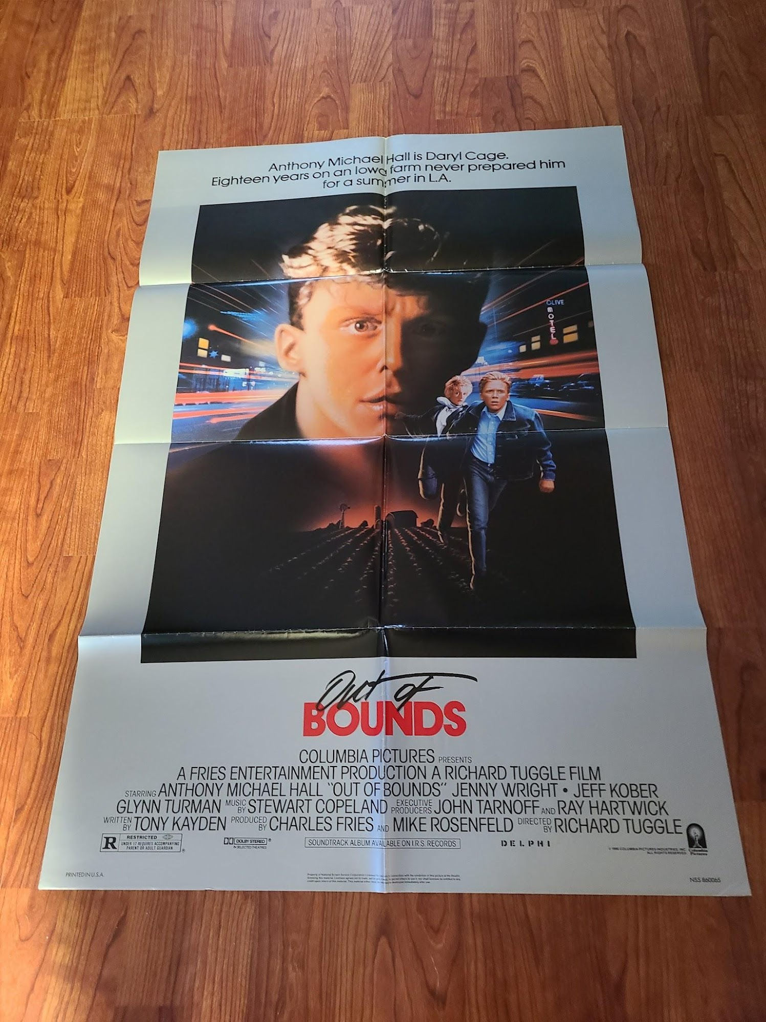 Out Of Bounds 1986 1 Sheets/US