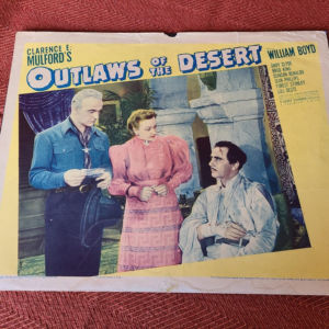 Outlaws of the Desert 1941 Western Lobby Cards