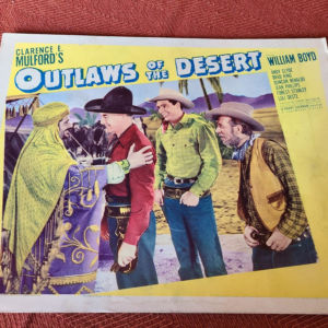Outlaws of the Desert 1941 Western Lobby Cards