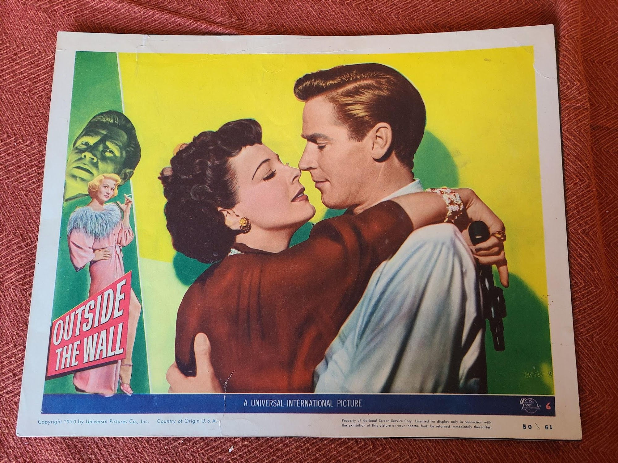 Outside The Wall 1950 General Lobby Cards