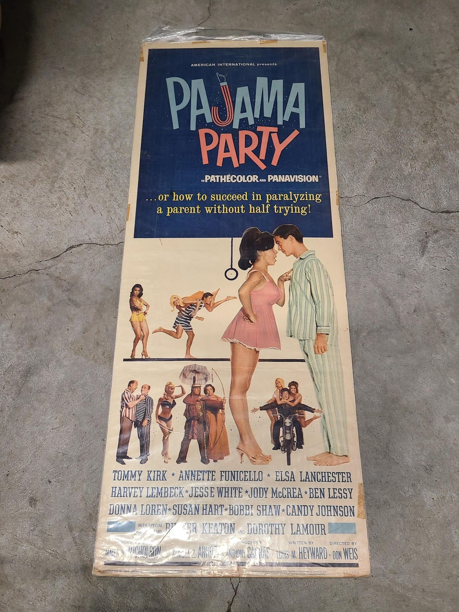 Pajama Party 1964 Inserts