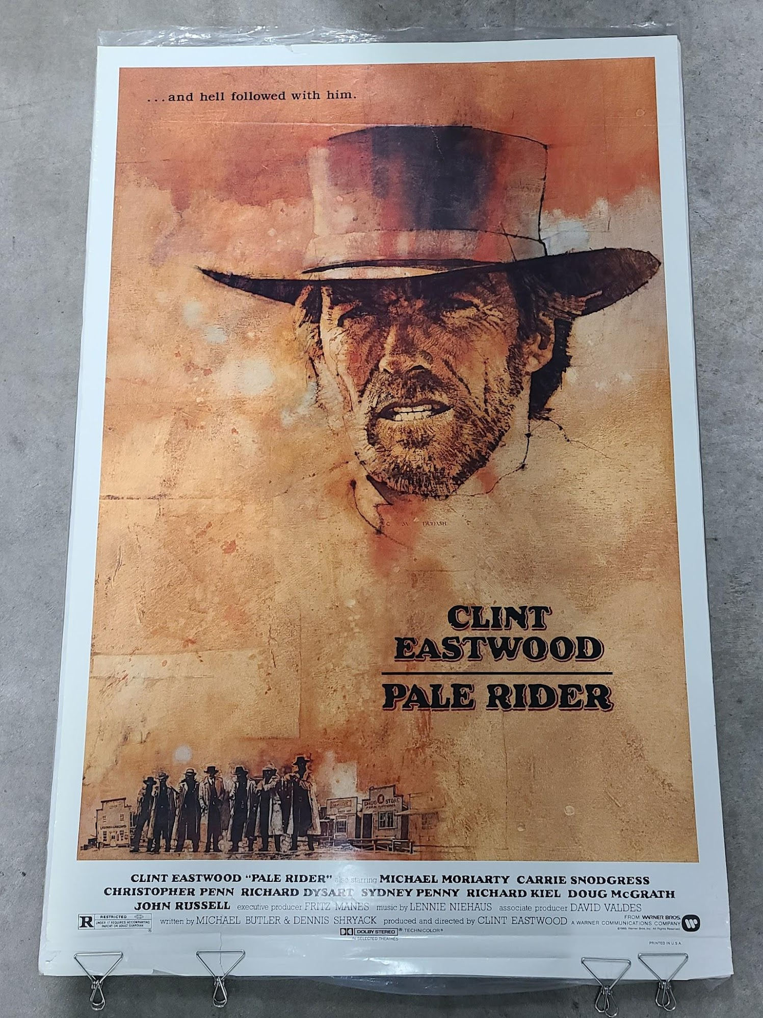 Pale Rider 1985 1 Sheets/US