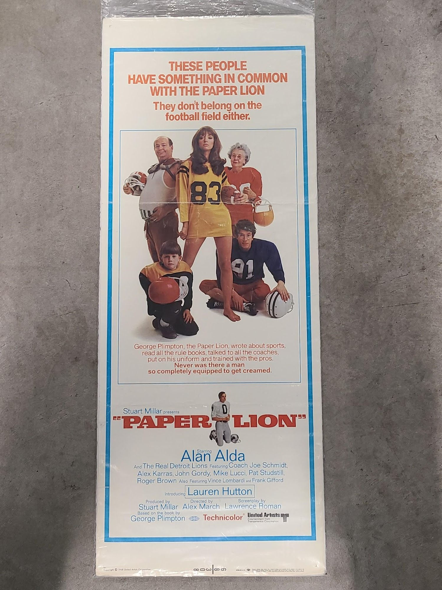 Paper Lion 1968 Inserts
