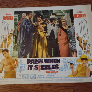 Paris When It Sizzles 1964 General Lobby Cards