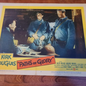 Paths Of Glory 1957 Military/Aviation Lobby Cards