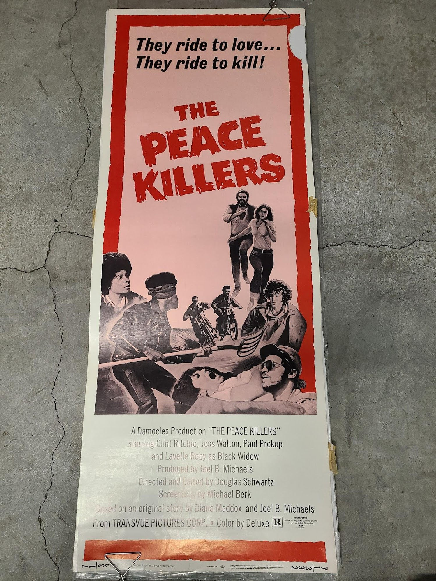 Peace Killers 1971 Inserts