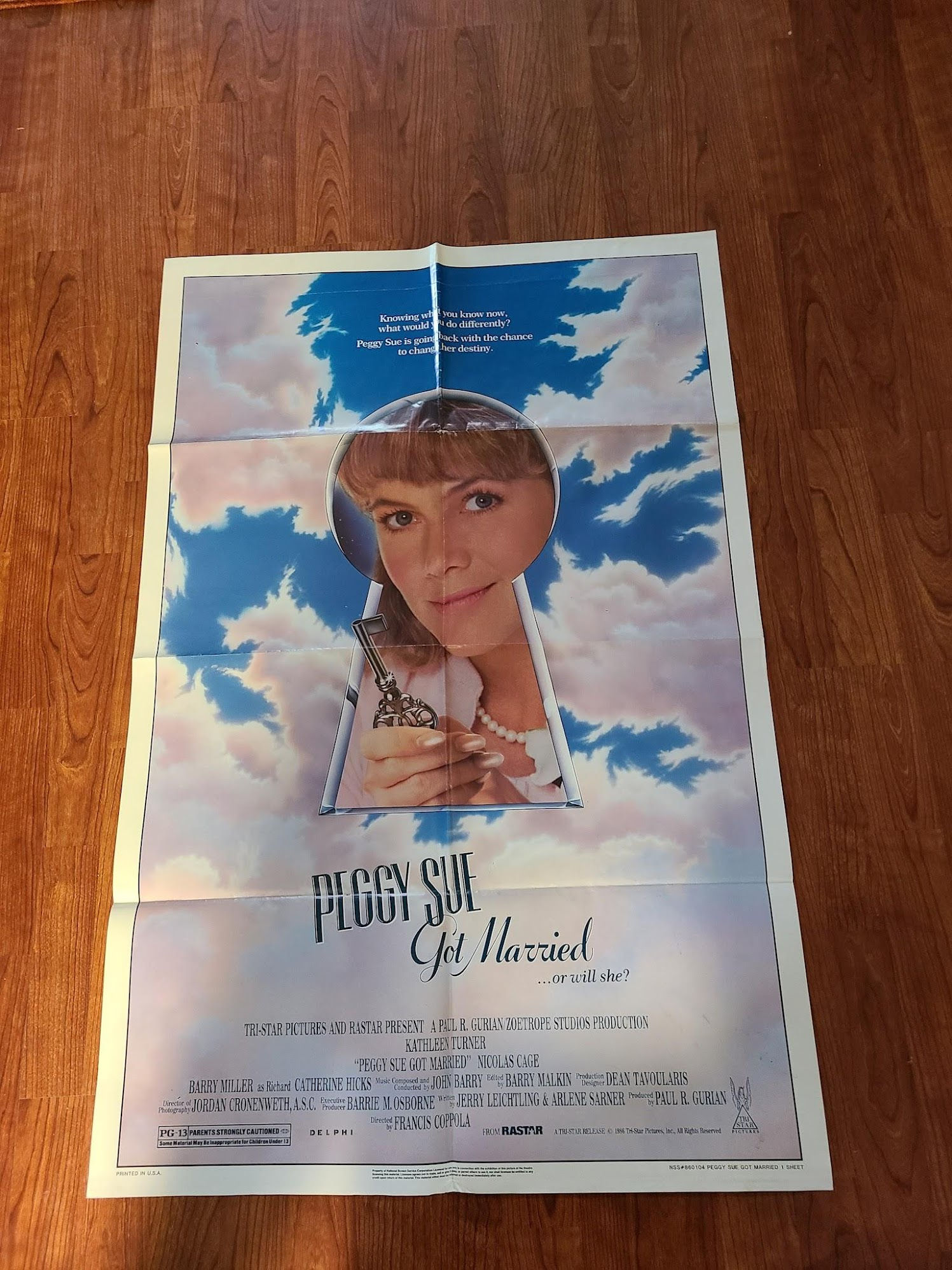 Peggy Sue Got Married 1986 1 Sheets/US