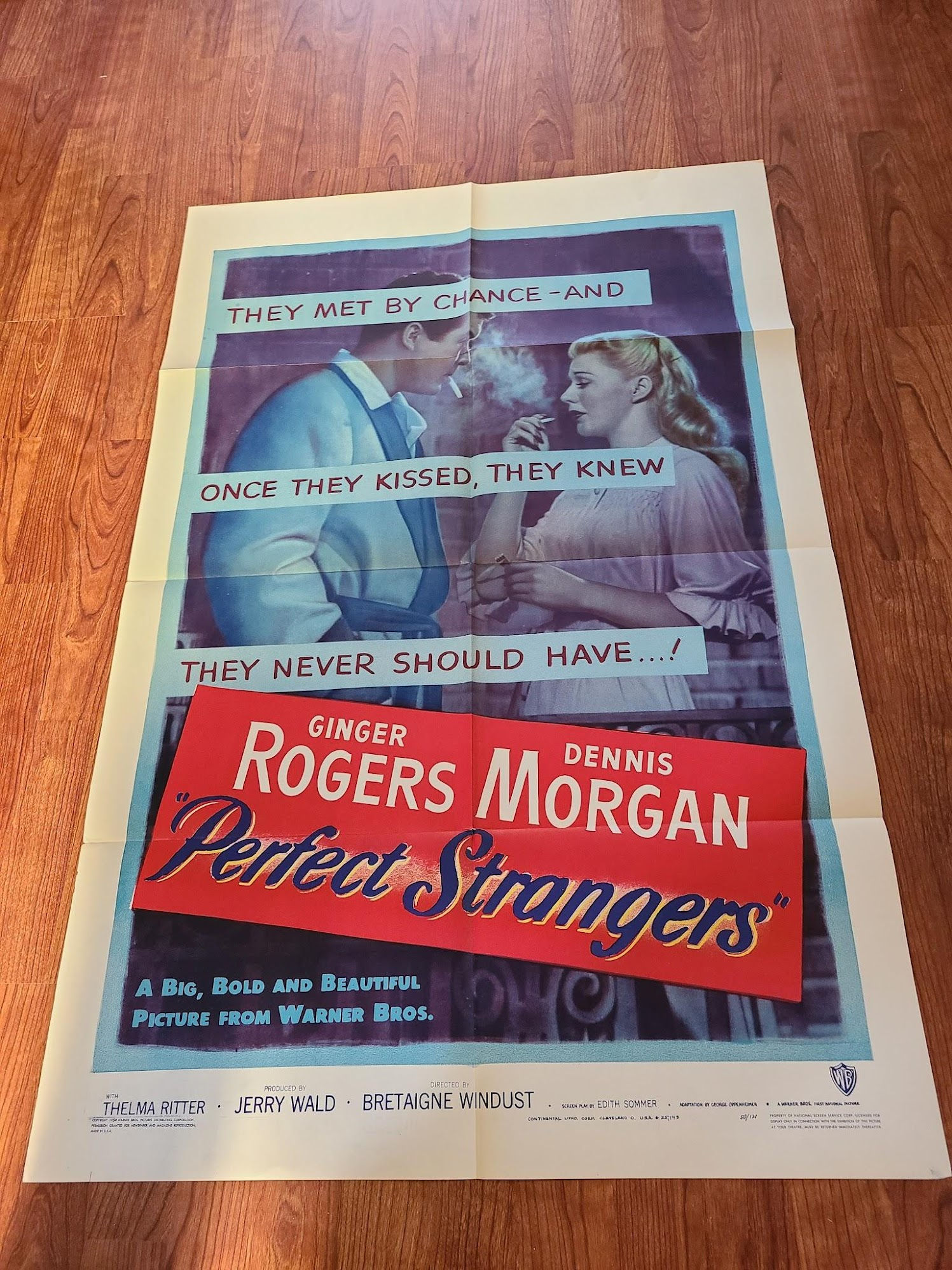 Perfect Strangers 1950 1 Sheets/US