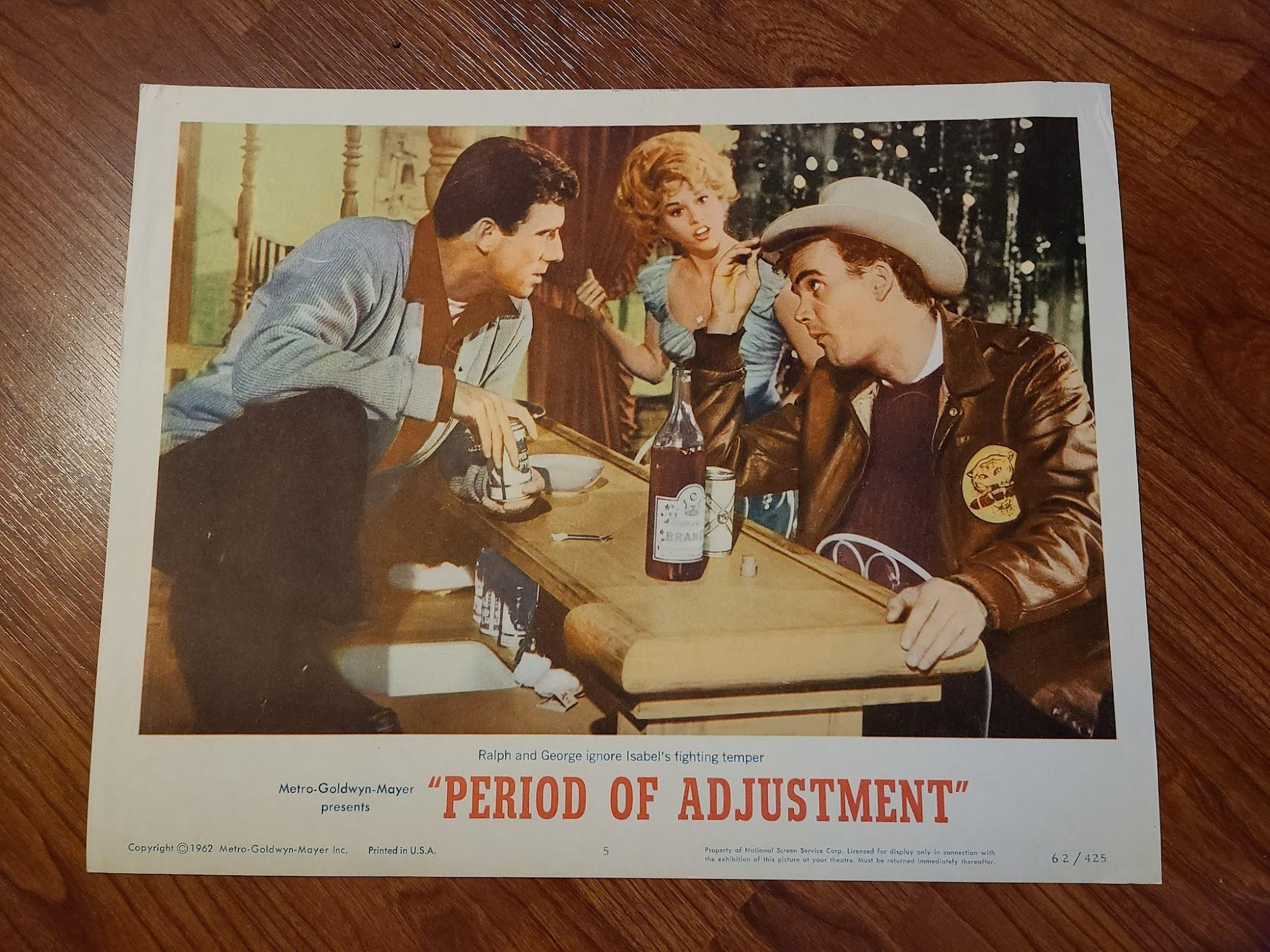 Period Of Adjustment 1962 General Lobby Cards