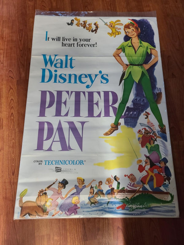 Peter Pan 1953 1 Sheets/US