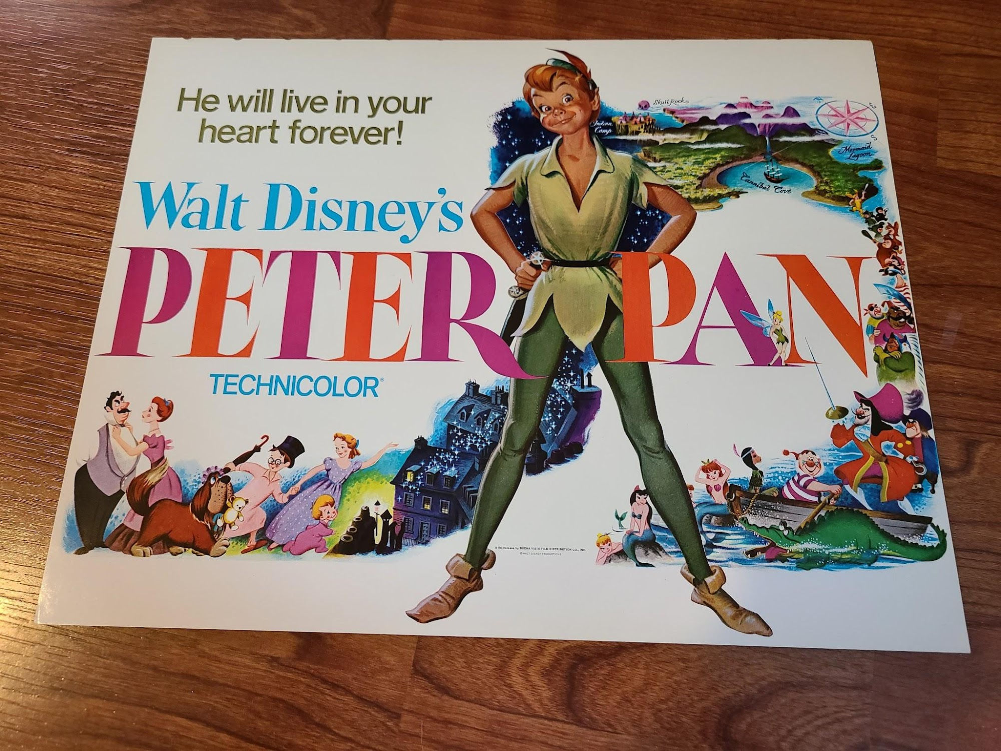 Peter Pan 1953 Title Cards