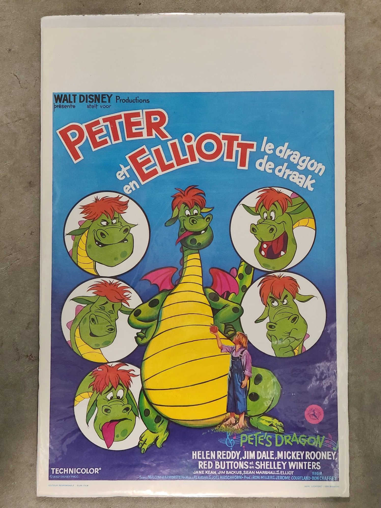 Pete's Dragon 1977 Belgium