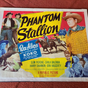 Phantom Stallion 1954 Western Lobby Cards