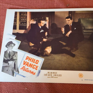 Philo Vance Returns 1947 General Lobby Cards