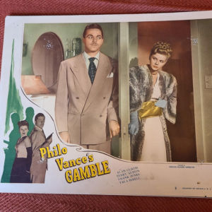 Philo Vance's Gamble 1947 General Lobby Cards
