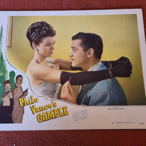 Philo Vance's Gamble 1947 General Lobby Cards