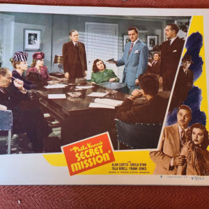 Philo Vance's Secret Mission 1947 General Lobby Cards