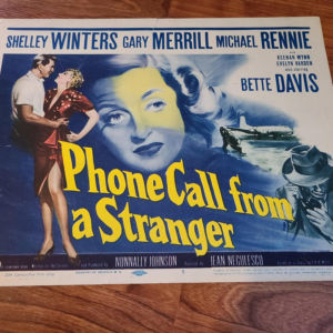 Phone Call From A Stranger 1952 Title Cards