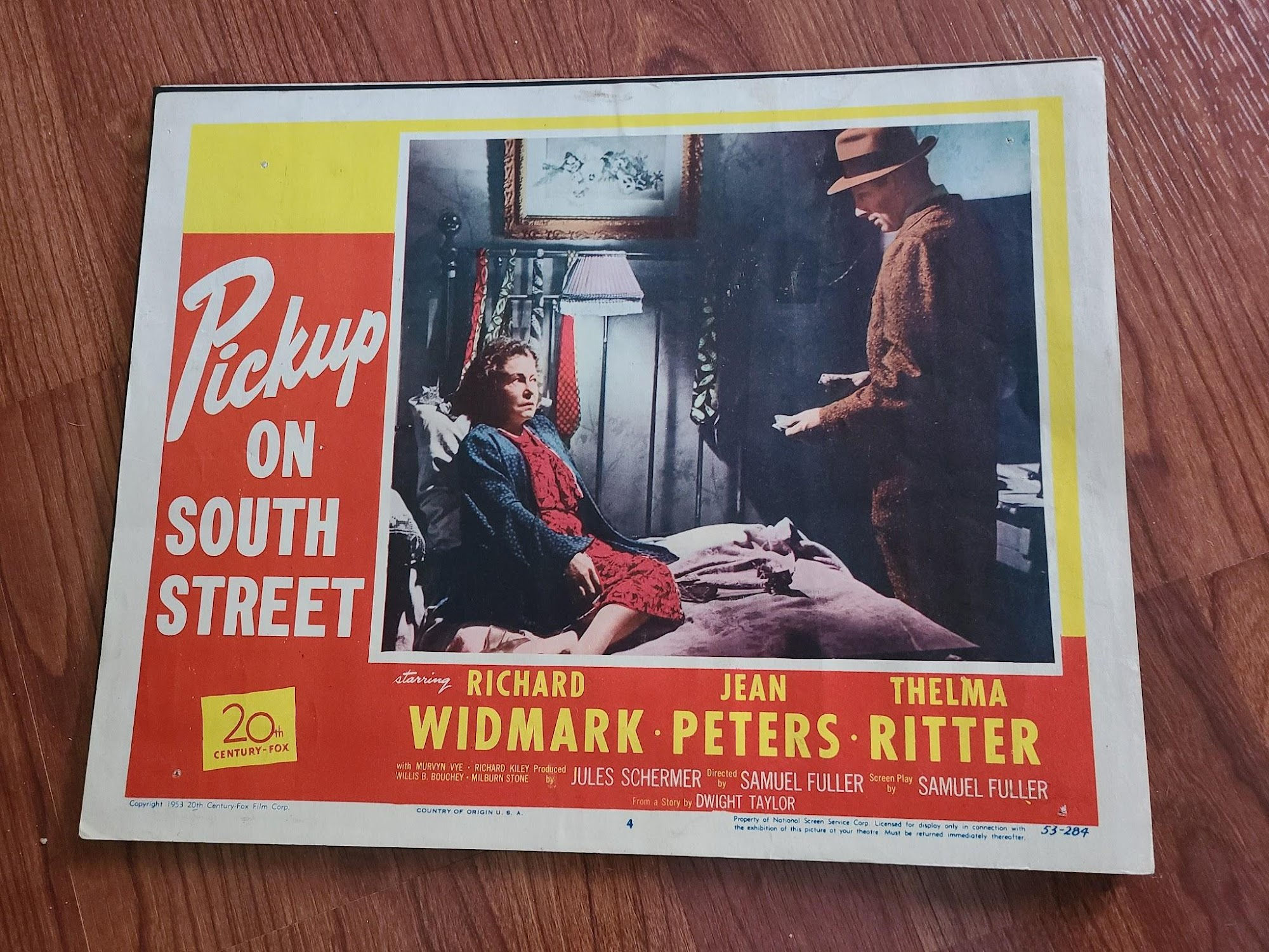 Pickup On South Street 1953 General Lobby Cards